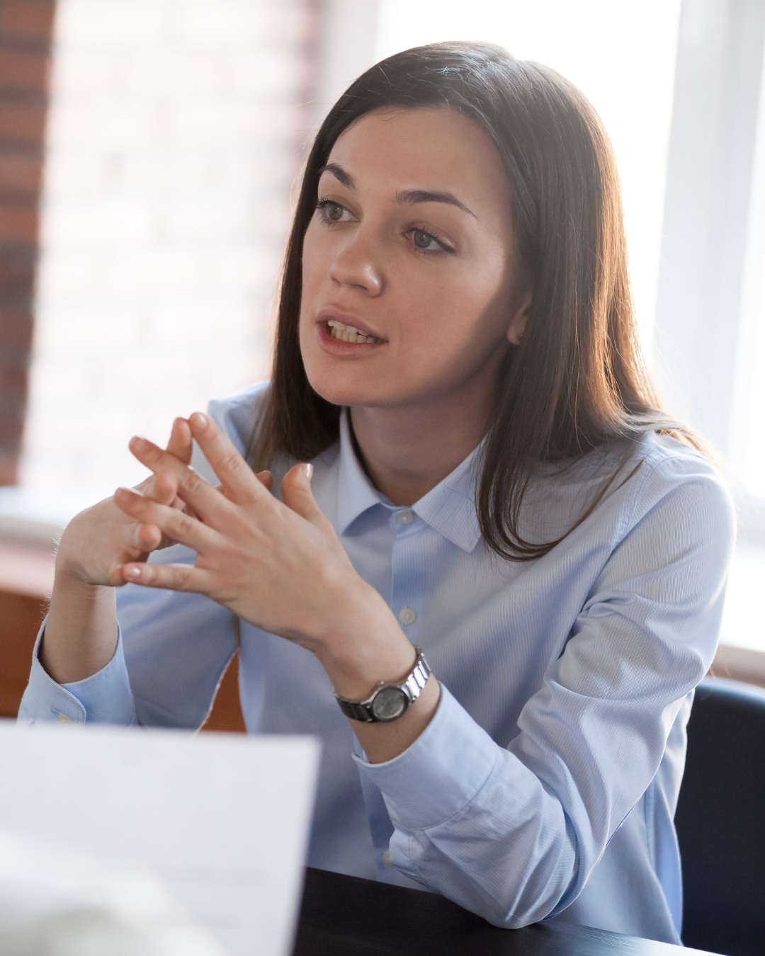 Echipă de recrutare în întâlnire